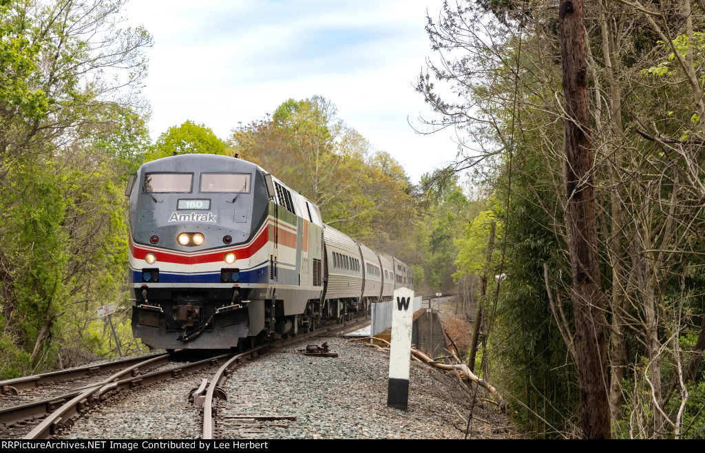 Amtraks "Pepsi" #160